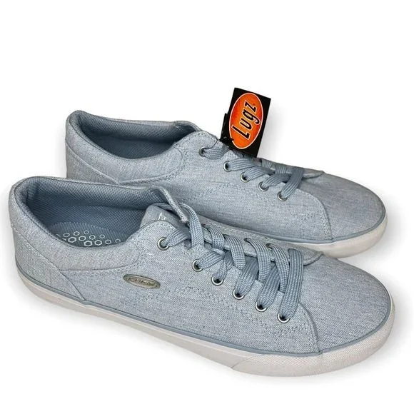 Lugz Shoes Lugz Womens Regent Lo Linen Oxford Light Blue